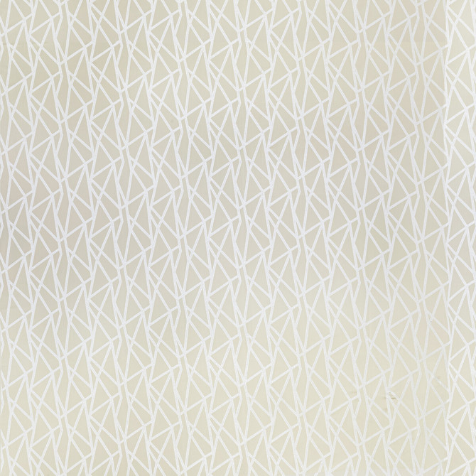 Clarke And Clarke Fabric Geomo Sand Fabric POLYESTER - 75%;COTTON - 25% India </p><p>Repeat: H: 13.5, V: 6.7 54 - My Fabric Connection -