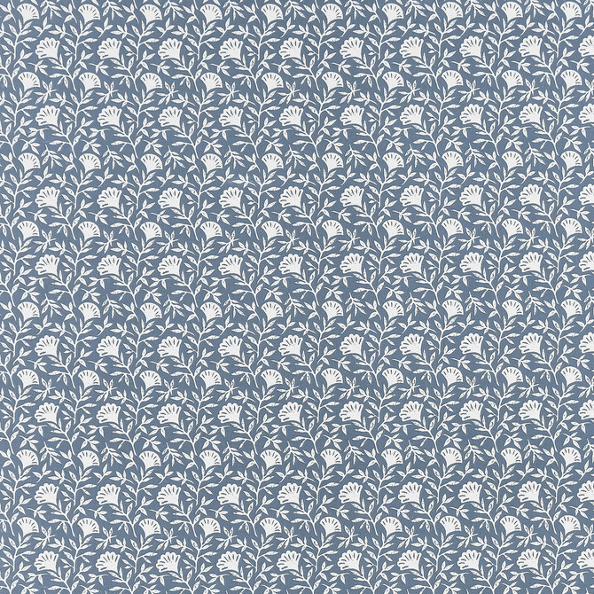 Clarke And Clarke Fabric Melby Midnight Fabric COTTON - 100% Turkey HEAVY </p><p>Repeat: H: 3.5, V: 8.39 54 - My Fabric Connection -