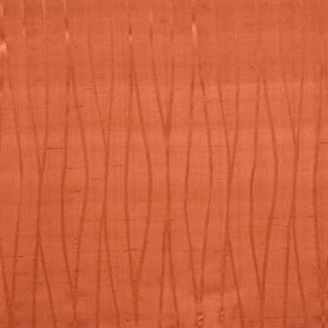 Lee Jofa Modern Fabric Waves Copper Fabric SILK - 100% India LIGHT </p><p>Repeat: H: 9, V: 14.75 55 - My Fabric Connection -