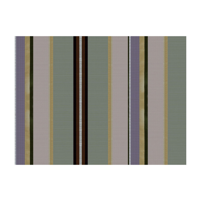 Brunschwig & Fils Fabric Twist Stripe Aubergine Fabric SILK - 100% Thailand </p><p>Repeat: H: 10.64, V: 0 55 - My Fabric Connection -