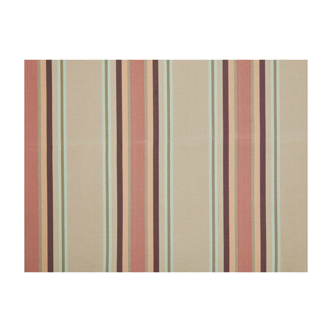 Brunschwig & Fils Fabric General Stripe Aurora Fabric SILK - 100% Thailand </p><p>Repeat: H: 3.15, V: 0 48 - My Fabric Connection -