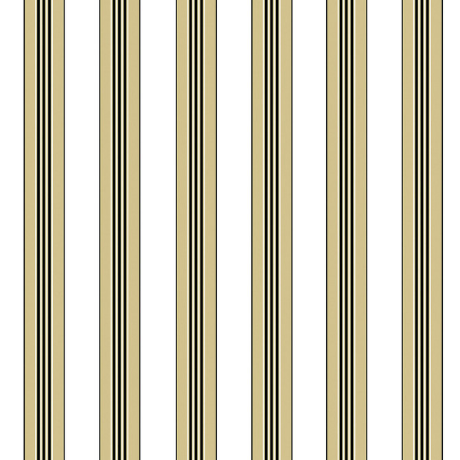 Brunschwig & Fils Wallcovering Rayure Lione Beige Wallcovering CELLULOSE - 72%;POLYESTER - 28% France </p><p>Repeat: H: 7.87, V: 0 47.24 - My Fabric Connection -