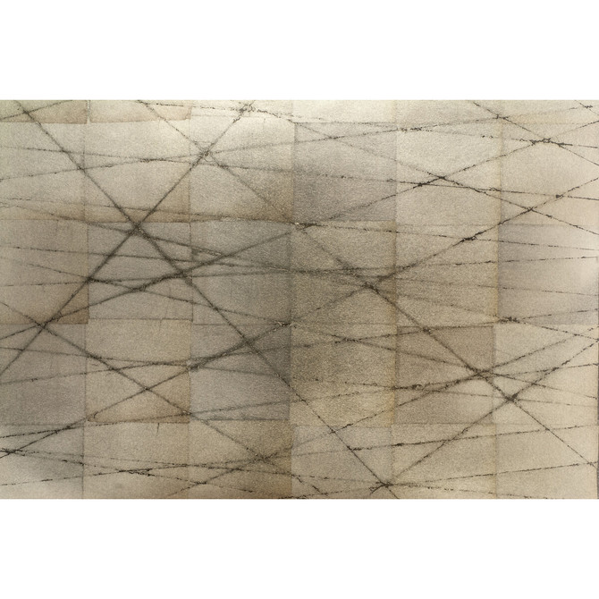 Brunschwig & Fils Wallcovering Satoru Silver Black Wallcovering GOLD - 100% Japan </p><p>Repeat: H: 6, V: 6 36 - My Fabric Connection -