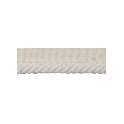 Brunschwig & Fils Trim Coeur Cable-S Ecru Trim COTTON - 60%;VISCOSE - 40% France </p><p>Repeat: H: , V: 0.38 - My Fabric Connection -