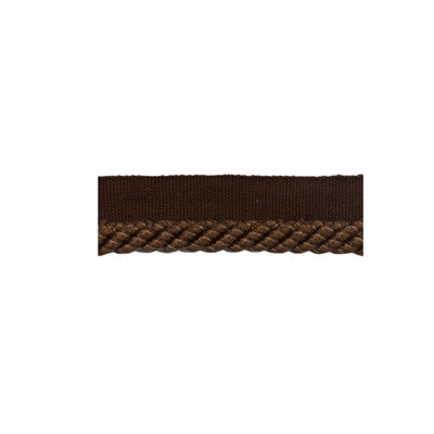 Brunschwig & Fils Trim Coeur Cable-S Tobacco Trim COTTON - 60%;VISCOSE - 40% France </p><p>Repeat: H: , V: 0.38 - My Fabric Connection -