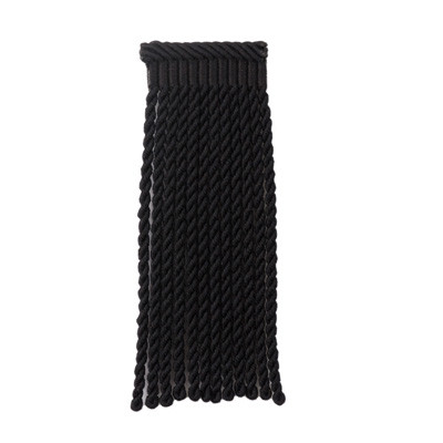 Brunschwig & Fils Trim Coeur Bullion-L Black Trim VISCOSE - 100% France </p><p>Repeat: H: , V: 8.5 - My Fabric Connection -
