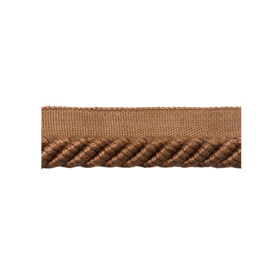 Brunschwig & Fils Trim Coeur Cable-L Mocha Trim COTTON - 60%;VISCOSE - 40% France </p><p>Repeat: H: , V: 1 - My Fabric Connection -