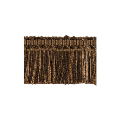 Brunschwig & Fils Trim Coeur Brush Tobacco Trim VISCOSE - 100% France </p><p>Repeat: H: , V: 2 - My Fabric Connection -
