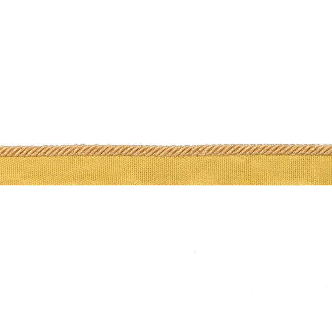 Brunschwig & Fils Trim Picardy Cord Gold Trim COTTON - 60%;VISCOSE - 40% France </p><p>Repeat: H: 0, V: 0 0.18 - My Fabric Connection -