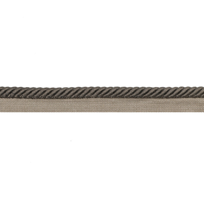 Brunschwig & Fils Trim Barodet Cord Charcoal Trim COTTON - 60%;VISCOSE - 40% France </p><p>Repeat: H: 0, V: 0 0.32 - My Fabric Connection -