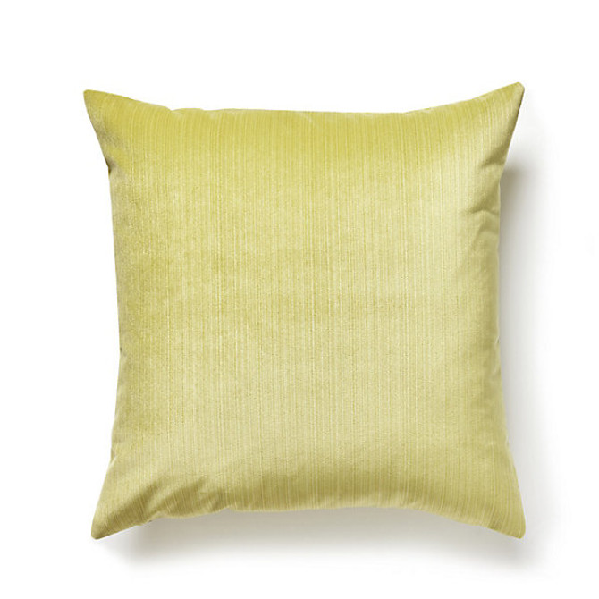 The House of Scalamandre
 Pillow Strie Velvet Pillow/Chartreuse Vw 0026Striepill 93% POLYESTER 7% RAYON USA Horizontal: and Vertical: - My Fabric Connection -