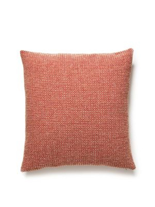 Scalamandre Pillows Torrs Pillow 22 X 22 - Pimento R7TORRSPILL0003 19% ACRYLIC, 35% COTTON, 46% WOOL Horizontal: and Vertical: 0 - My Fabric Connection -