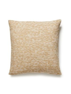 Scalamandre Pillows Torrs Pillow 22 X 22 - Sand R7TORRSPILL0004 19% ACRYLIC, 35% COTTON, 46% WOOL Horizontal: and Vertical: 0 - My Fabric Connection -