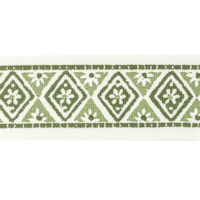 Stout Trim Shenandoah Tape 4 Clover Trim INDIA </p><p>Repeat: H: 2.500, V: 1.500 2.5 in - My Fabric Connection -