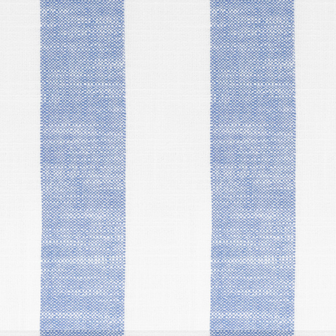 Stout Fabric Ducray 1 Blue/White HARBOR VIEW VICTORIA LARSON SHOWROOM 100%POL USA Horizontal: 0.000 and Vertical: 2.500 57 in - My Fabric Connection -