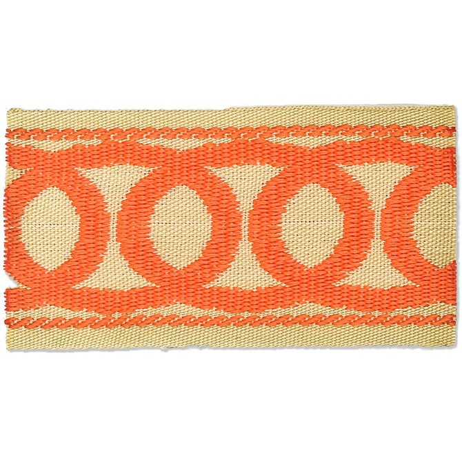 Stout Trim Buford Tape 5 Rouge Trim 100%Cot India </p><p>Repeat: H: 4, V: 0 4 in - My Fabric Connection -