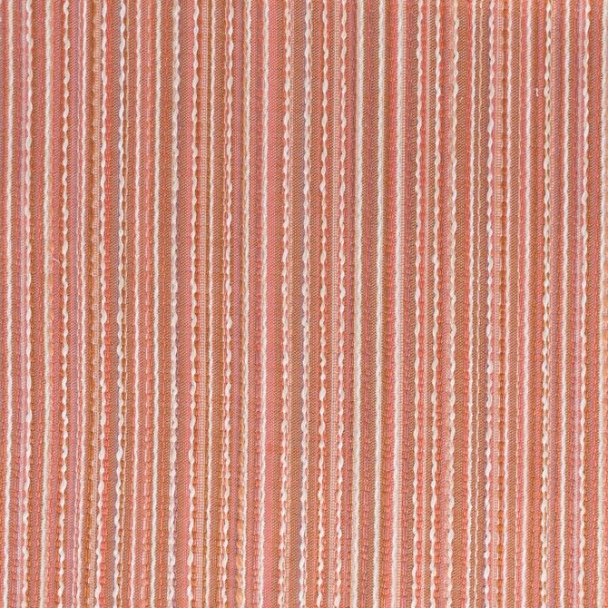 Stout Fabric Kummel 3 Flamingo RAINBOW LIBRARY CAMELLIA/CLAY 68%SVI 23%OLE 9%POL USA Horizontal: 0.250 and Vertical: 6.000 57 in - My Fabric Connection -