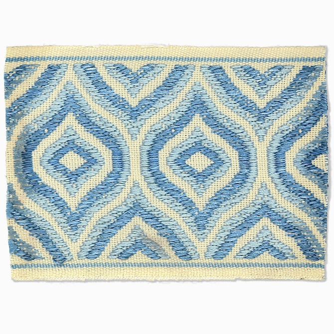 Stout Trim Halifax Tape 8 Flamingo Trim 100%Cot India </p><p>Repeat: H: 2.5, V: 0 2.5 in - My Fabric Connection -