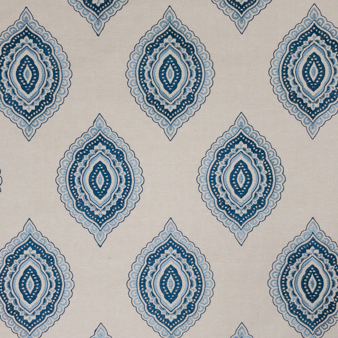 Stout Fabric Amulet 1 Denim Fabric 100%COT %REMB INDIA </p><p>Repeat: H: 7.500, V: 11.250 52 in - My Fabric Connection -