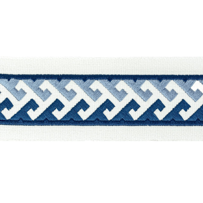 Stout Trim Burgess Tape 1 Ocean Trim 100%COT %BEMB INDIA </p><p>Repeat: H: 0.750, V: 0.750 2.5 in - My Fabric Connection -