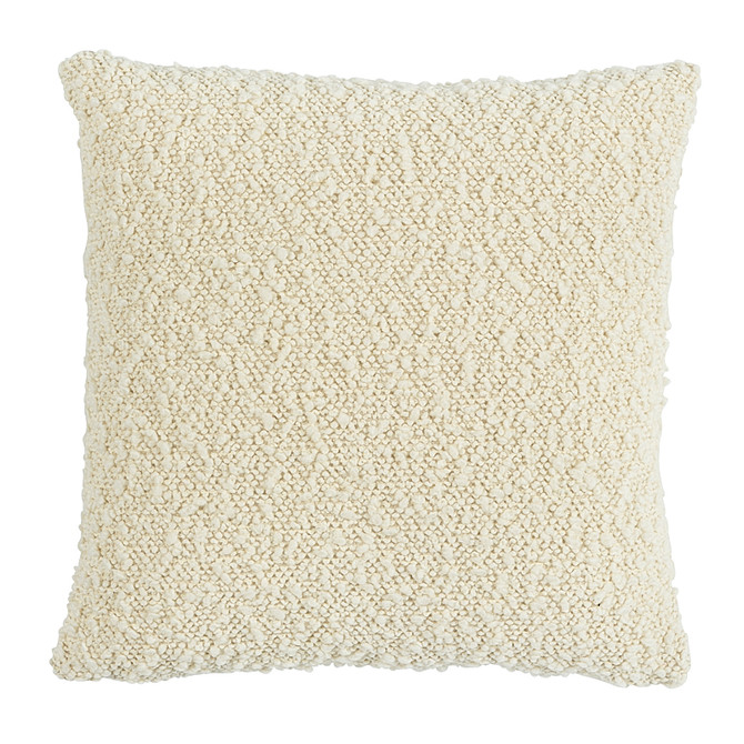 Schumacher Pillow Margarete 22" Ivory Pillow Patterson Flynn Wovens I 55% Wool, 21% Cotton 22 - My Fabric Connection -