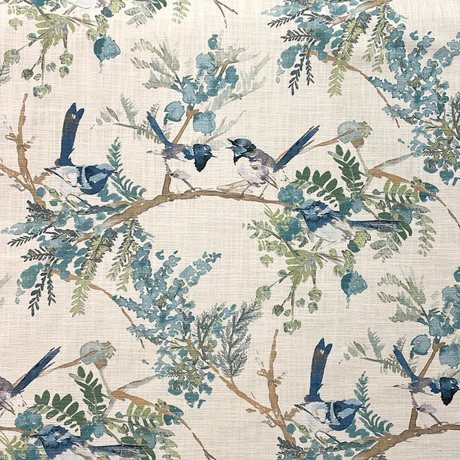 Magnolia Fabric Lottie Blues - 100% Cot India 30000 Horizontal: 27.25 and Vertical: 25.75 55.25 - My Fabric Connection -