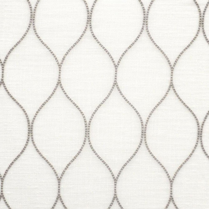 Maxwell Fabric Derby # 443 Incense Sheer Threads 100% POLYESTER TURKEY V-6.5" H-3.1" 118" EMB. WIDTH 106" - My Fabric Connection -