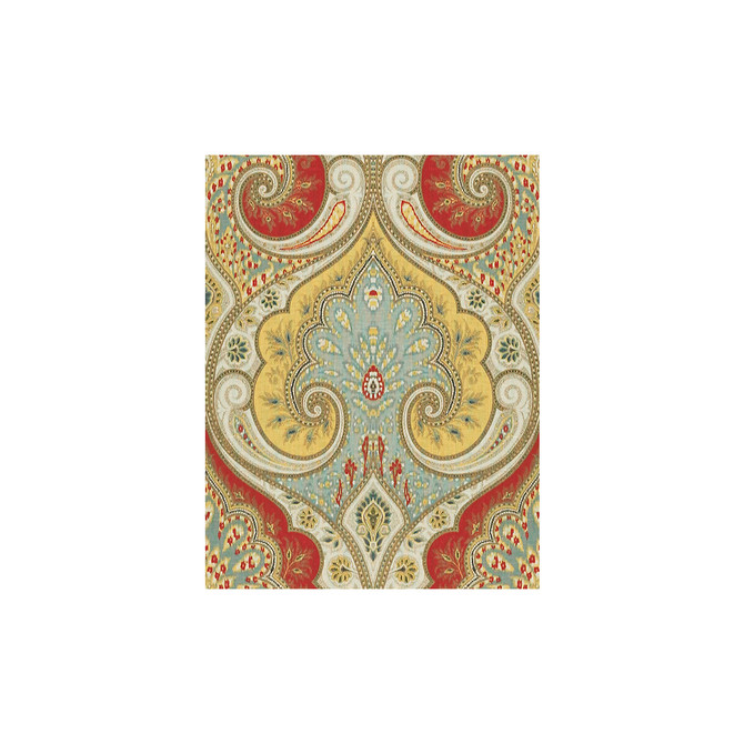 Kravet Design Fabric Latika Festival THE ECHO DESIGN COLLECTION LINEN - 100% China MEDIUM Horizontal: 13.5 and Vertical: 18 54.5 - My Fabric Connection -