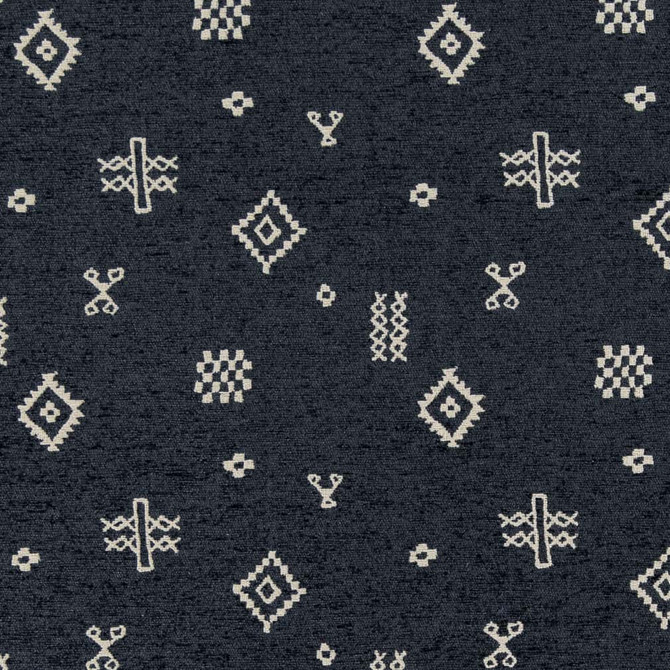 Charlotte Fabric CB700-476 Shades of Navy 100% Polyester Asia Exceeds 96,000 Wyzenbeek Rubs </p><p>Repeat: Horizontal 9.5" x Vertical 8.5" 54 Inches - My Fabric Connection -