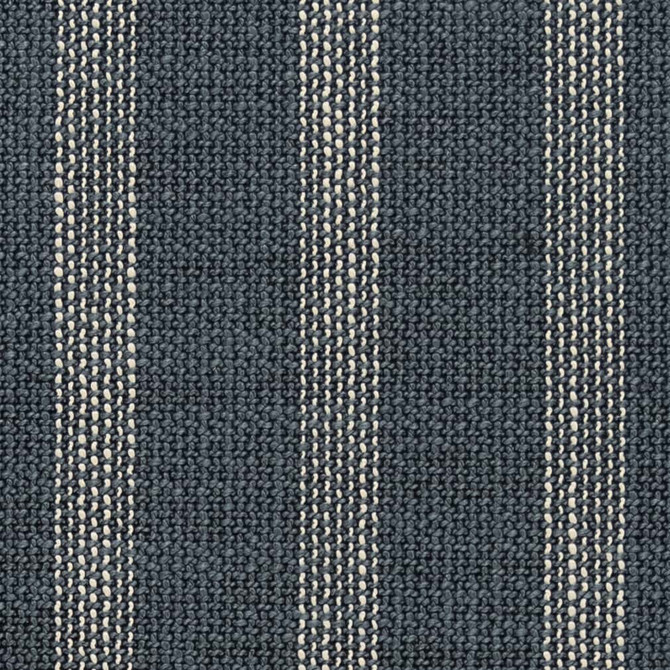 Charlotte Fabric CB700-487 Shades of Navy 100% Polyester Asia Exceeds 140,000 Wyzenbeek Rubs </p><p>Repeat: Horizontal 3.5" 54 Inches - My Fabric Connection -