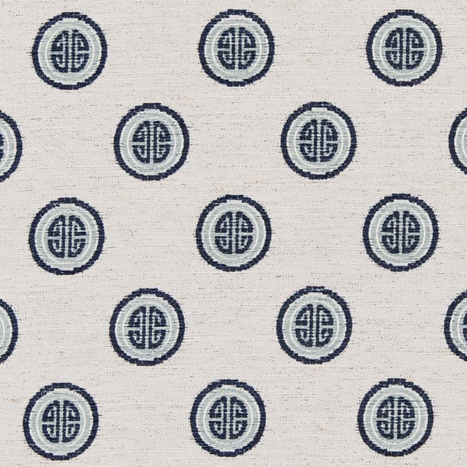 Charlotte Fabric CB800-349 Shades of Navy 97% Polyester, 3% Linen Asia Exceeds 100,000 Wyzenbeek Rubs </p><p>Repeat: Horizontal 3.75" x Vertical 4.5" 54 Inches - My Fabric Connection -