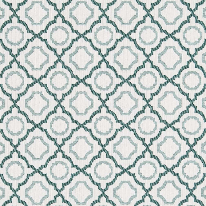 Charlotte Fabric D2562 Lagoon Veranda 100% Polypropylene USA Exceeds 60,000 Wyzenbeek Rubs </p><p>Repeat: Horizontal 3.5" x Vertical 3.5" 54 Inches - My Fabric Connection -