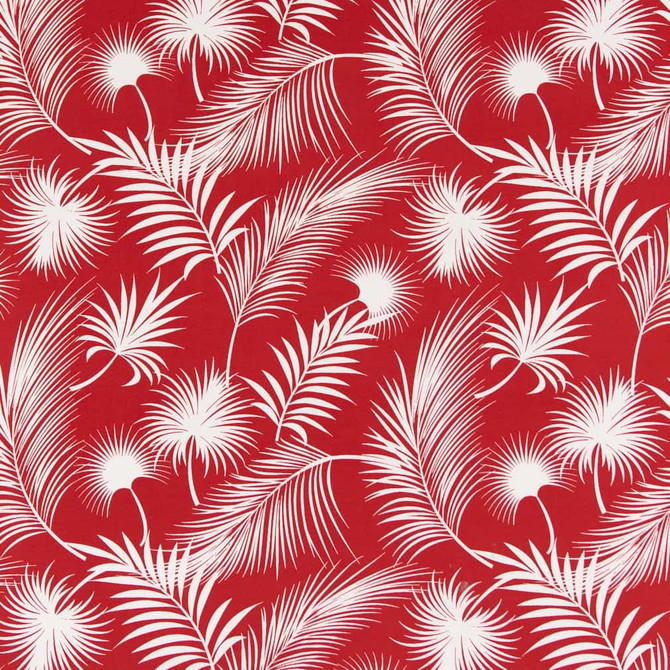 Charlotte Fabric D2750 Crimson Patio Prints II 100% Spun Polyester Asia Exceeds 60,000 Wyzenbeek Rubs </p><p>Repeat: Horizontal 18" x Vertical 18" 54 Inches - My Fabric Connection -