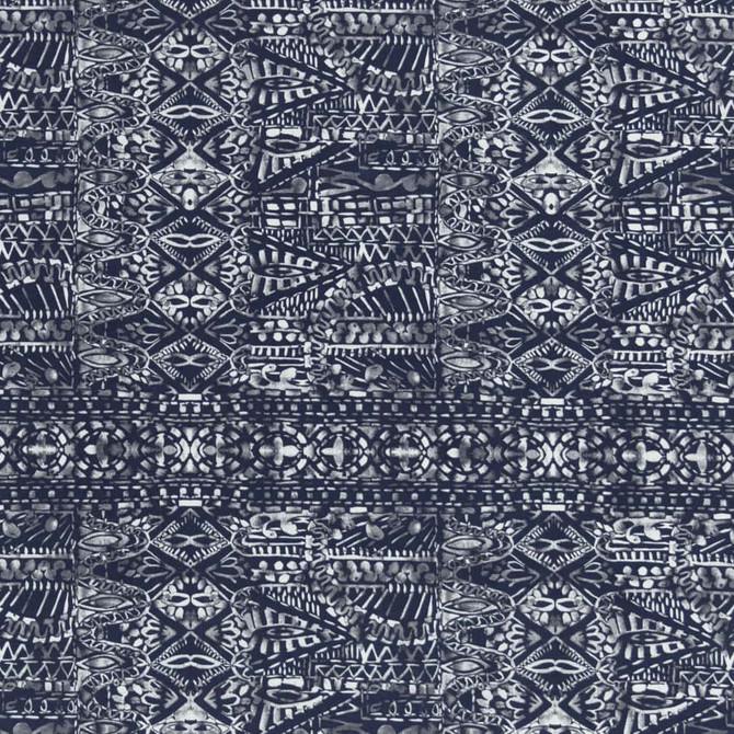 Charlotte Fabric D2755 Midnight Patio Prints II 100% Spun Polyester Asia Exceeds 60,000 Wyzenbeek Rubs </p><p>Repeat: Horizontal 11" x Vertical 16.5" 54 Inches - My Fabric Connection -