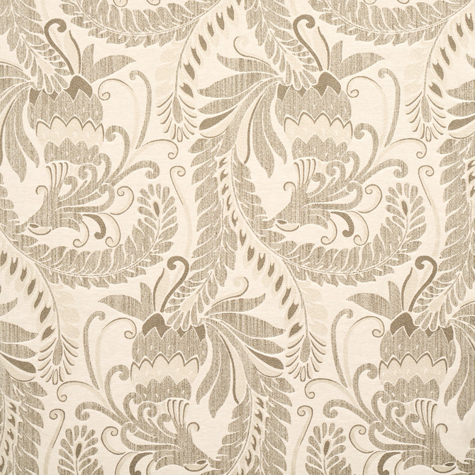 Schumacher Fabric Orley Neutral 80640 Fabric COTTON 40% ITALY </p><p>Repeat: H: HORZ. 27 1/2" (70CM), V: VERT. 54 3/4" (139CM) 55.125 - My Fabric Connection -