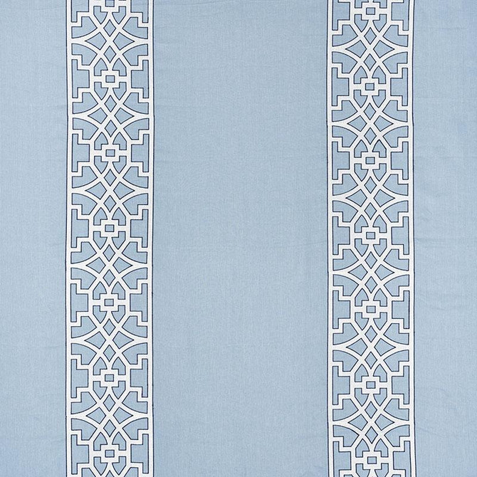 Schumacher Fabric Don'T Fret Sky 66184 Sheers & Casements 27.0" - My Fabric Connection -