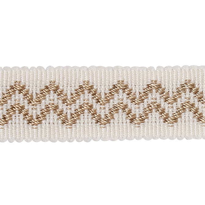 Schumacher Fabric Ebba Tape Ivory 80293 Fabric RAYON 36% CHINA </p><p>Repeat: H: 0, V: 0 0.75 - My Fabric Connection -