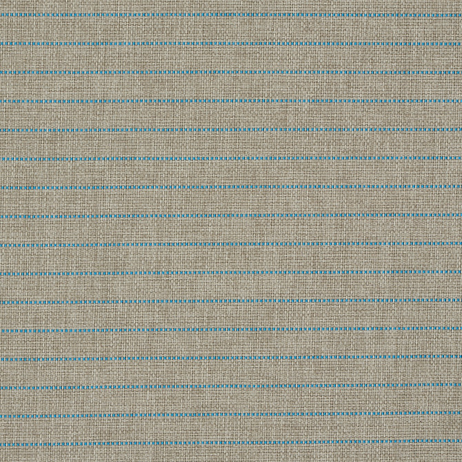 Schumacher Fabric Manning Stripe Indoor/Outdoor Aqua 71814 Fabric POLYPROPOLENE 100% BELGIUM </p><p>Repeat: H: , V: VERT. 3/4" (2CM) 59" (150CM) - My Fabric Connection -