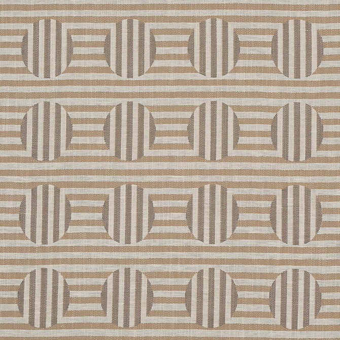 Schumacher Fabric Soto Sand 80841 Smith Street 4.4" - My Fabric Connection -