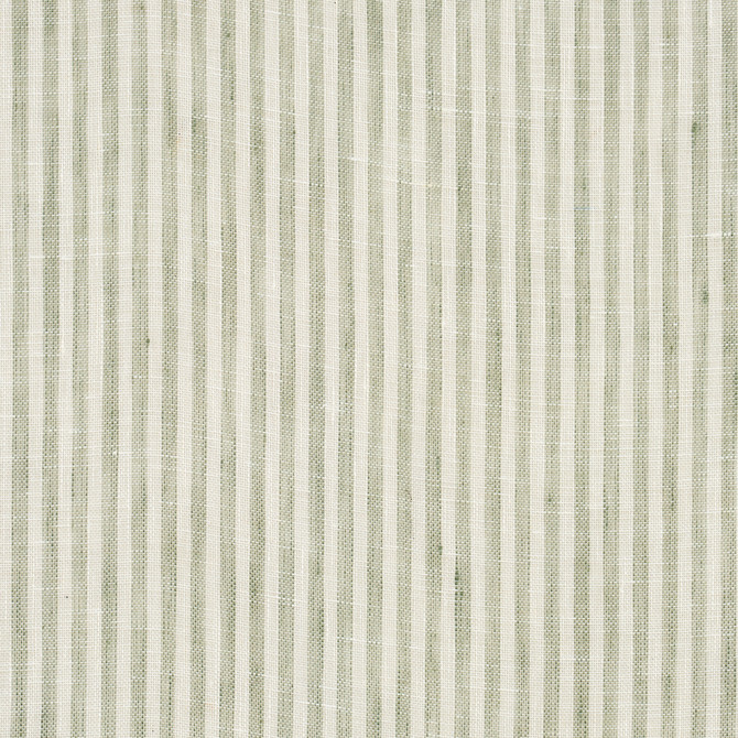 Schumacher Fabric Tori Stripe Sheer Sage 70069 Fabric LINEN 100% </p><p>Repeat: H: , V: VERT. 3/8" (1CM) 55 - My Fabric Connection -