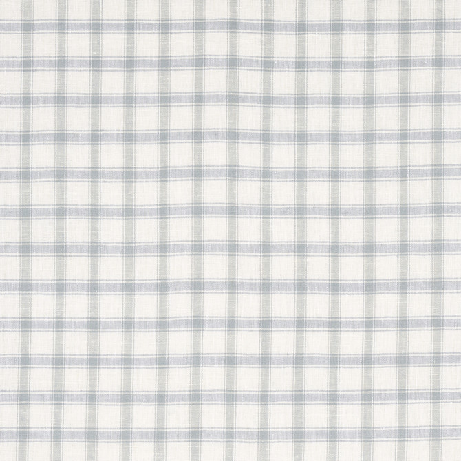 Schumacher Fabric Crawford Linen Check Jasper Blue 81450 Fabric </p><p>Repeat: H: 1 3/4" (4CM), V: 1 3/4" (4CM) 54" (137CM) - My Fabric Connection - Schumacher Fabric Crawford Linen Check Jasper Blue 81450 Fabric </p><p>Repeat: H: 1 3/4" (4CM), V: 1 3/4" (4CM) 54" (137CM) - My Fabric Connection -