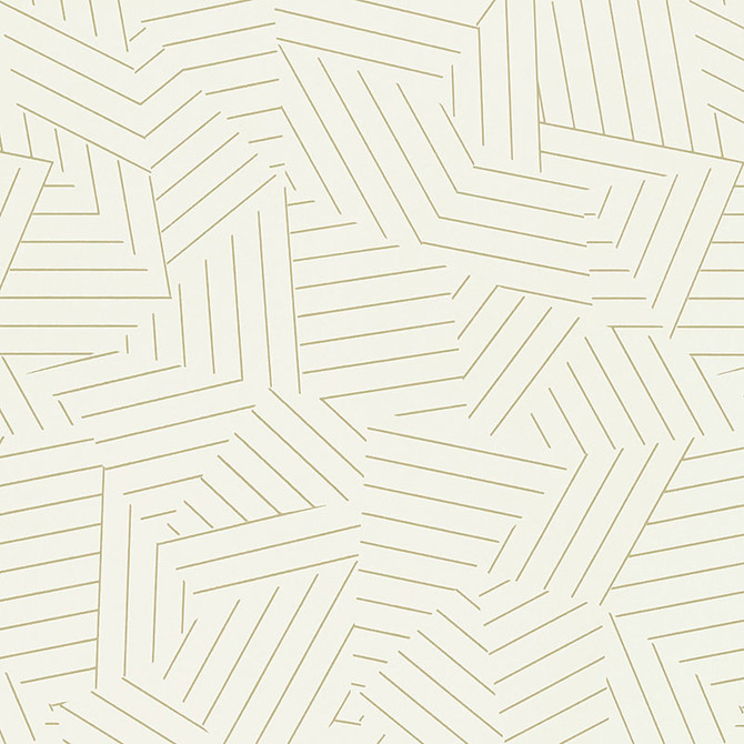 Schumacher Wallcovering Deconstructed Stripe Greige 5007970 Wallcovering Paper UNITED STATES OF AMERICA </p><p>Repeat: H: HORZ. 13 1/2" (34CM) , V: VERT. 18" (46CM) 27 - My Fabric Connection -