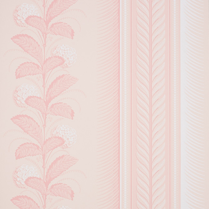 Schumacher Wallcovering Hydrangea Drape Blush 5004458 Wallcovering Paper UNITED STATES OF AMERICA </p><p>Repeat: H: HORZ. 27" (69CM), V: VERT. 10 1/4" (26CM) 27 - My Fabric Connection -