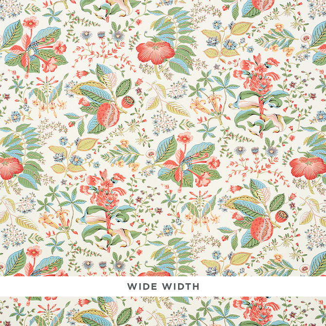 Schumacher Wallcovering Pomegranate Botanical Document 5010441 Wallcovering Paper UNITED STATES OF AMERICA </p><p>Repeat: H: HORZ. 18" (46 CM), V: VERT. 27" (69CM) 54 - My Fabric Connection -