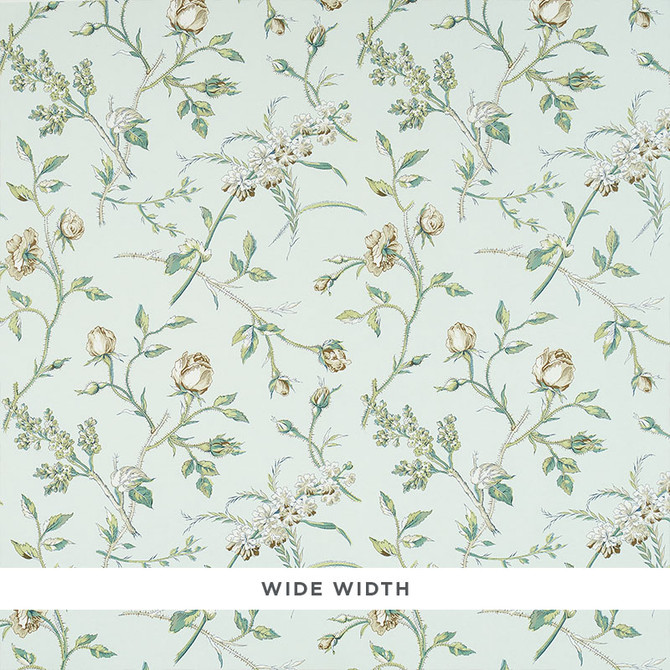 Schumacher Wallcovering Beluze Mineral 5011980 Wallcovering Paper UNITED STATES OF AMERICA </p><p>Repeat: H: HORZ. 18" (46CM), V: VERT. 18" (46CM) 54.5 - My Fabric Connection -
