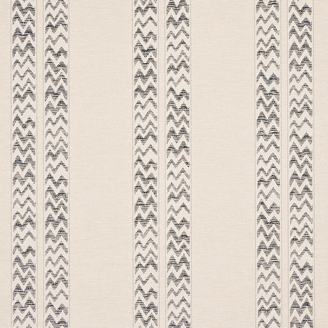 Schumacher Wallcovering Kudu Stripe Black 5012310 Wallcovering Paper ITALY </p><p>Repeat: H: HORZ. 27 1/2" (70CM), V: VERT. 9 1/2" (24CM) 54 - My Fabric Connection -