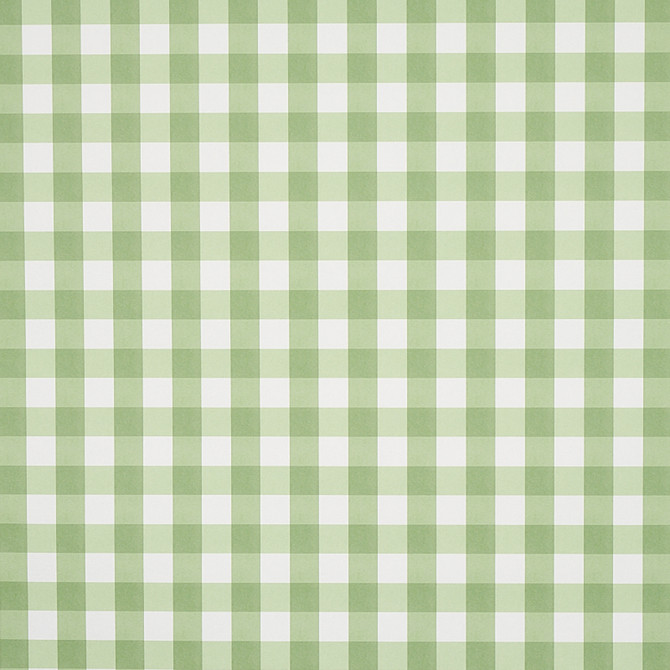 Schumacher Wallcovering Willa Check Leaf 5012362 Wallcovering Paper UNITED STATES OF AMERICA </p><p>Repeat: H: HORZ. 2" (5CM), V: VERT. 2" (5CM) 27 - My Fabric Connection -