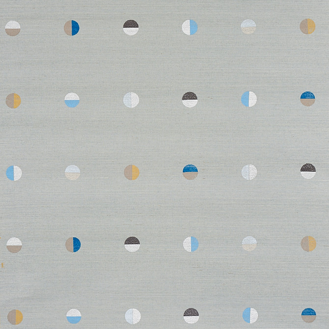 Schumacher Wallcovering Joshua Tree Hand Printed Sisal Mineral 5012442 Wallcovering Paper UNITED STATES OF AMERICA </p><p>Repeat: H: HORZ. 34 1/2" (88CM), V: VERT. 20 8/9" (53CM) 34.5 - My Fabric Connection -