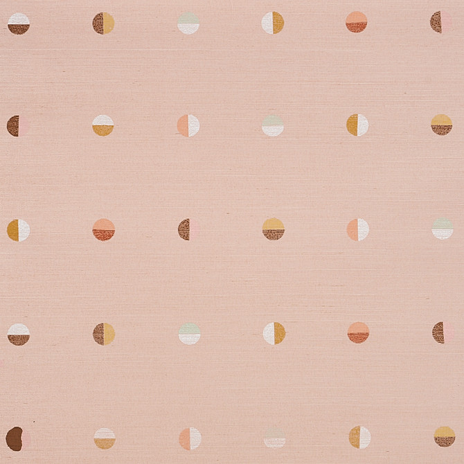 Schumacher Wallcovering Joshua Tree Hand Printed Sisal Petal 5012443 Wallcovering Paper UNITED STATES OF AMERICA </p><p>Repeat: H: HORZ. 34 1/2" (88CM), V: VERT. 20 8/9" (53CM) 34.5 - My Fabric Connection -