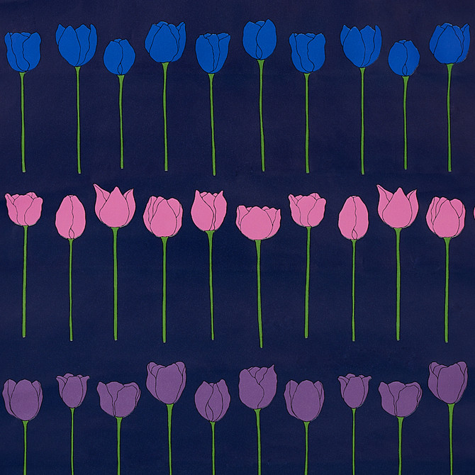 Schumacher Wallcovering Edie Electric Jewel 5012580 Wallcovering Paper UNITED STATES OF AMERICA </p><p>Repeat: H: HORZ. 13 1/2" (34CM), V: VERT. 25 1/4" (64CM) 27 - My Fabric Connection -